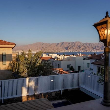 אילת וילה רוני בריכה מחוממת Villa Roni Heated pool מראה חיצוני תמונה